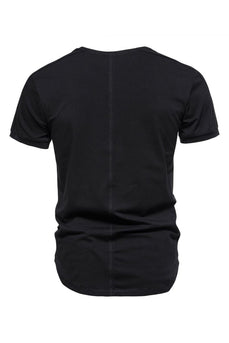 Camiseta de Verano Slim Fit Negro
