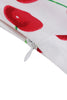 Cargar imagen en el visor de la galería, Cerezas blancas estampado halter vestido vintage con manga corta