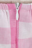 Cargar imagen en el visor de la galería, Vestido rosa halter a cuadros sin mangas de la década de 1950 con cinturón
