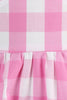 Cargar imagen en el visor de la galería, Halter Plaid Sleeveless Pink Vintage Girl Dresses