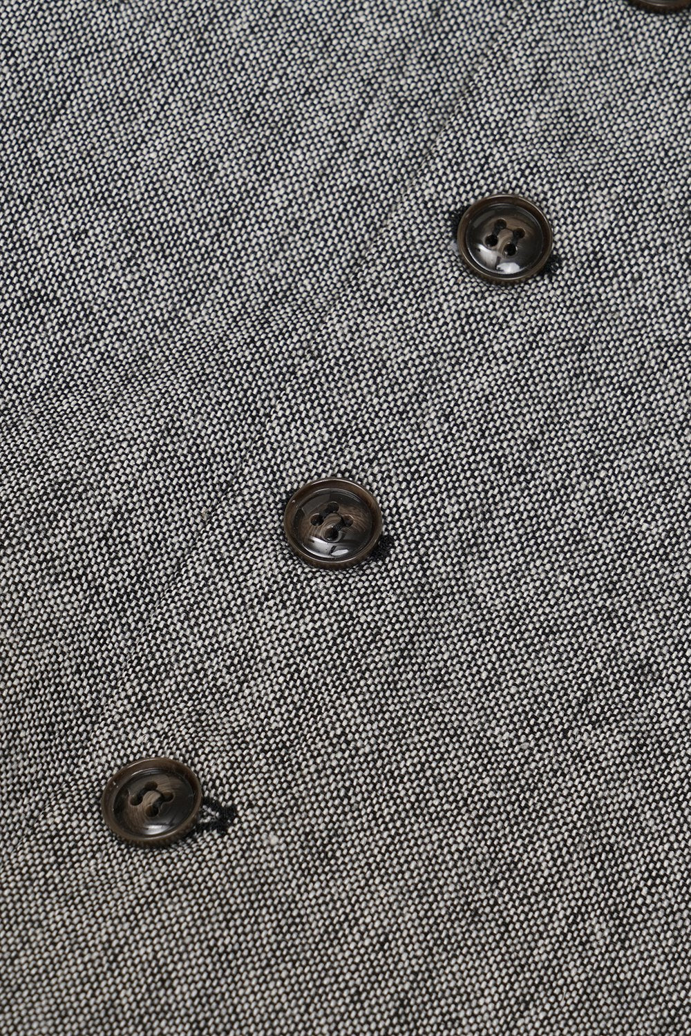 Chaleco de traje para hombre gris