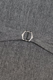 Chaleco de traje para hombre gris