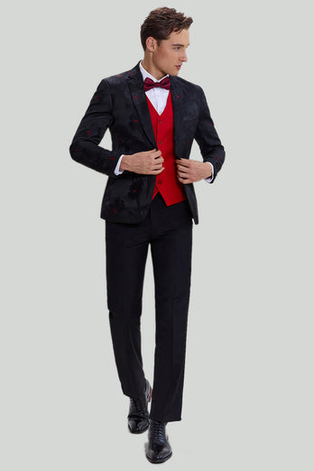 Negro Blazer Un Botón