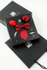Cargar imagen en el visor de la galería, Rojo Accesorios para Hombre Corbata y pajarita Dos pañuelos de bolsillos cuadrados