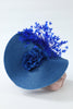 Cargar imagen en el visor de la galería, Sombrero azul estilo años 20 para mujer