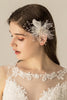 Cargar imagen en el visor de la galería, Sweet Feather Yarn Flower Clip de pelo hecho a mano
