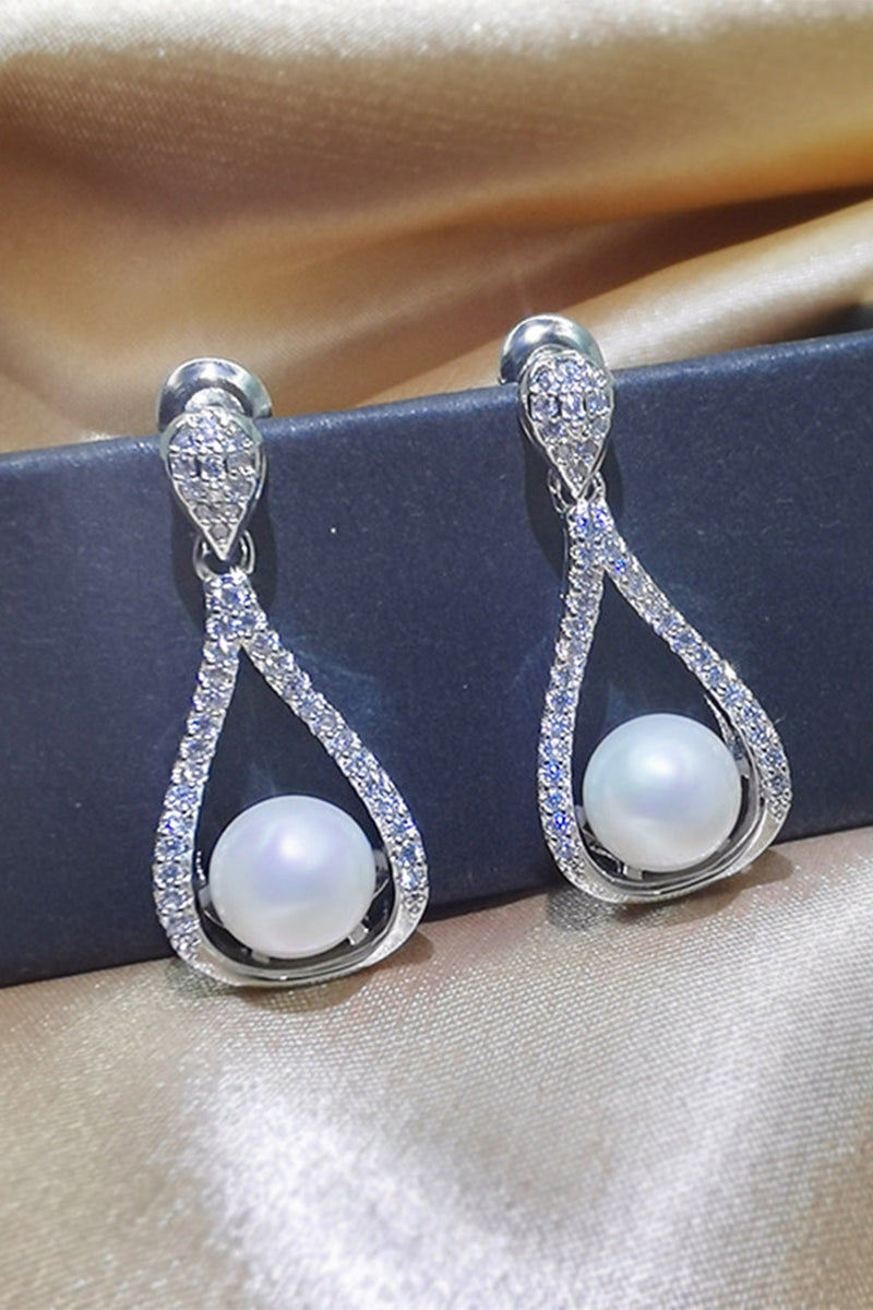 Cargar imagen en el visor de la galería, Pendientes Pearl Water Drop