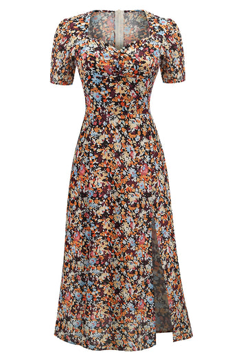 Floral Vestido Vintage