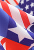 Cargar imagen en el visor de la galería, Vestido retro estampado de la bandera estadounidense con Bowknot