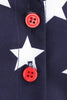 Cargar imagen en el visor de la galería, American Independence Day Print Flag Vestido Vintage
