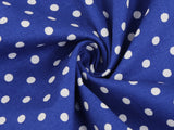 Halter Polka Dots Swing 1950s Vestido