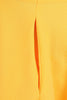Cargar imagen en el visor de la galería, Vestido amarillo retro de la década de 1950 con ojo de cerradura
