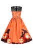 Cargar imagen en el visor de la galería, Encaje Vestido Vintage de Halloween