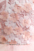 Cargar imagen en el visor de la galería, Vestido rosa bordado de tul flor chica