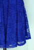 Cargar imagen en el visor de la galería, Vestido de encaje azul real