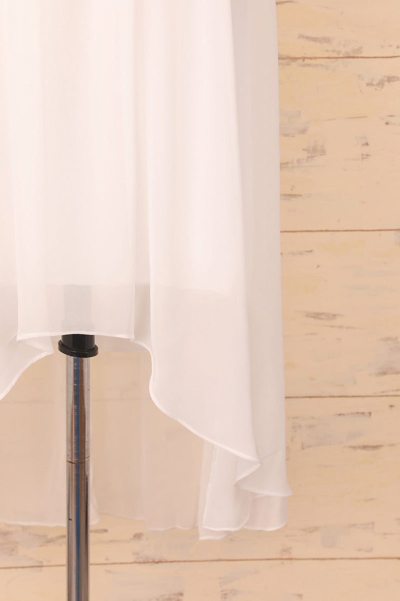 Cargar imagen en el visor de la galería, Vestido blanco apliques