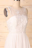 Cargar imagen en el visor de la galería, Vestido blanco apliques