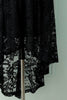 Cargar imagen en el visor de la galería, Vestido de Encaje Negro Asimétrico