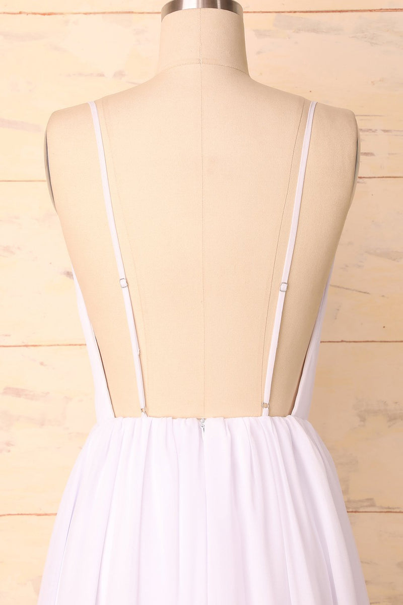 Cargar imagen en el visor de la galería, Vestido con cuello en V profundo