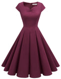 Retro estilo sweetheart 1950s vestido