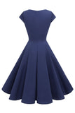 Retro estilo sweetheart 1950s vestido