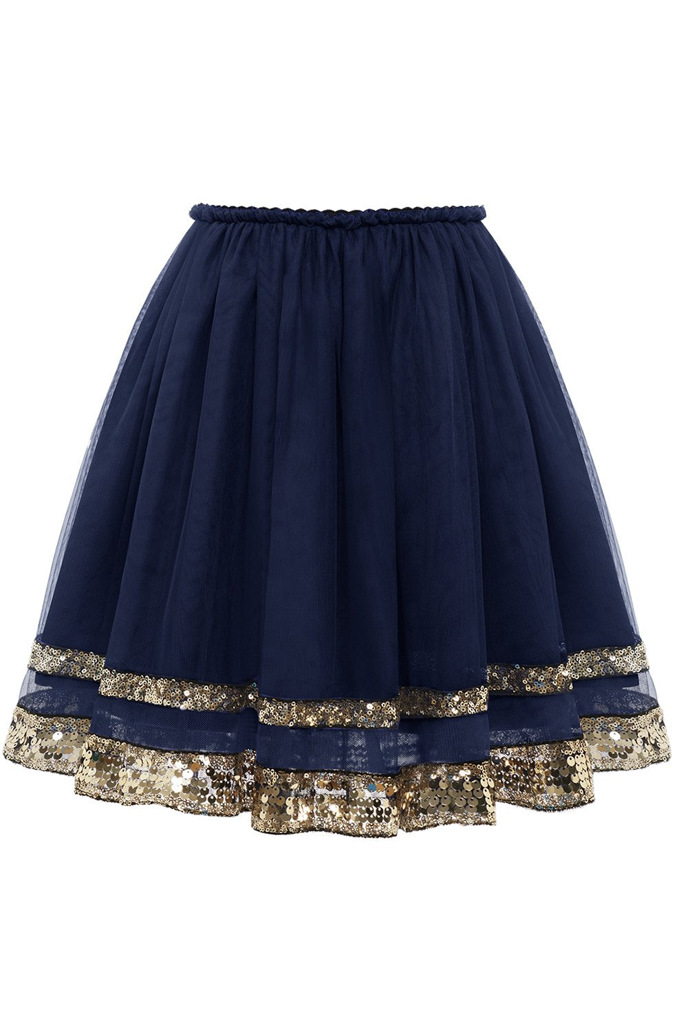 Falda TuTu negra con lentejuelas