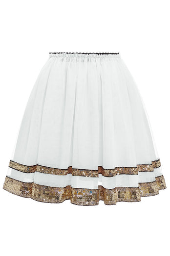 Falda TuTu negra con lentejuelas