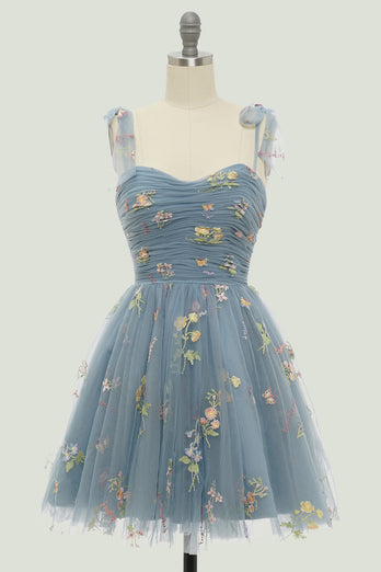 Champán Vestido de Cóctel A Línea