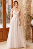Cargar imagen en el visor de la galería, Apliques Tulle Halter Vestido de Novia