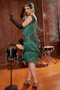 Cargar imagen en el visor de la galería, Champán Gatsby 1920s Vestido Lentejuelas Flecos