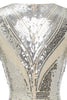 Cargar imagen en el visor de la galería, Albaricoque Lentejuelas 1920s Vestido de fiesta
