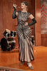 Cargar imagen en el visor de la galería, Sirena Lentejuelas Gatsby 1920s Flapper Vestido