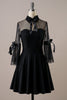 Cargar imagen en el visor de la galería, Negro vestido de época de Halloween