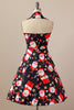 Cargar imagen en el visor de la galería, Retro Halter vestido de fiesta de Navidad