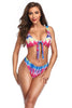 Cargar imagen en el visor de la galería, Traje de baño estampado sexy bikini