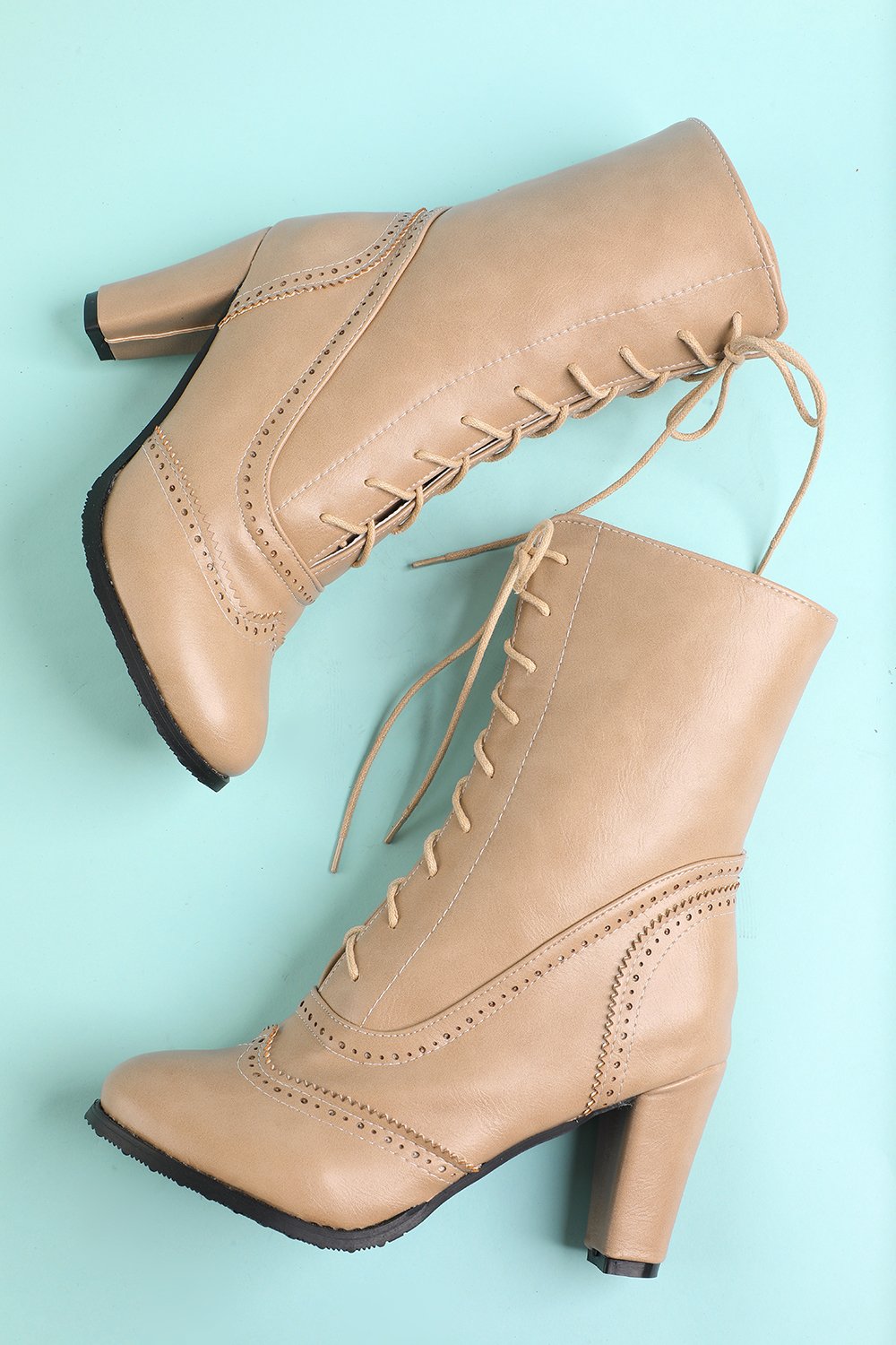 Botas de cuero para mujer