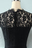 Cargar imagen en el visor de la galería, Vestido de encaje bodycon negro