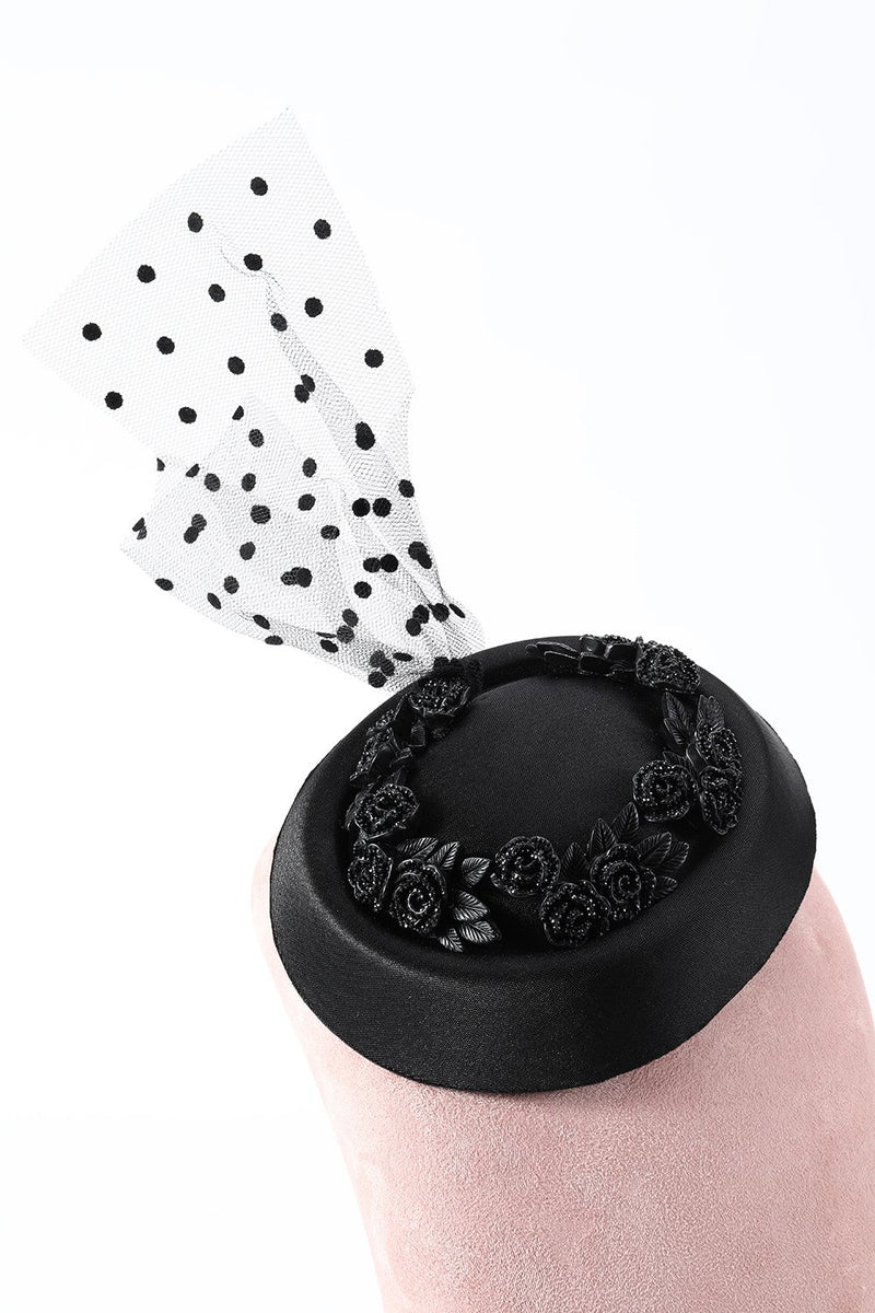 Cargar imagen en el visor de la galería, Sombrero de bruja de Halloween para mujeres negras con apliques