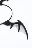 Diadema de murciélago de Halloween de las Mujeres Negras