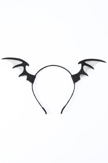 Diadema de murciélago de Halloween de las Mujeres Negras