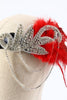 Cargar imagen en el visor de la galería, Conjunto de accesorios de vestuario rojo de la década de 1920