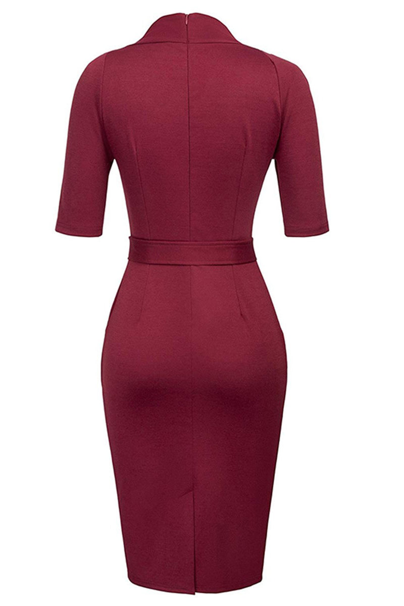 Cargar imagen en el visor de la galería, Vestido vintage de la década de 1960 con mangas cortas