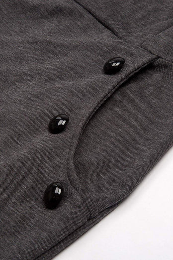 Vestido vintage de la década de 1960 con mangas cortas