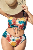 Tie Dye Bikini Talla Grande