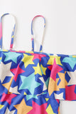 Trajes de baño de una pieza estampados blue star