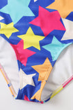 Trajes de baño de una pieza estampados blue star