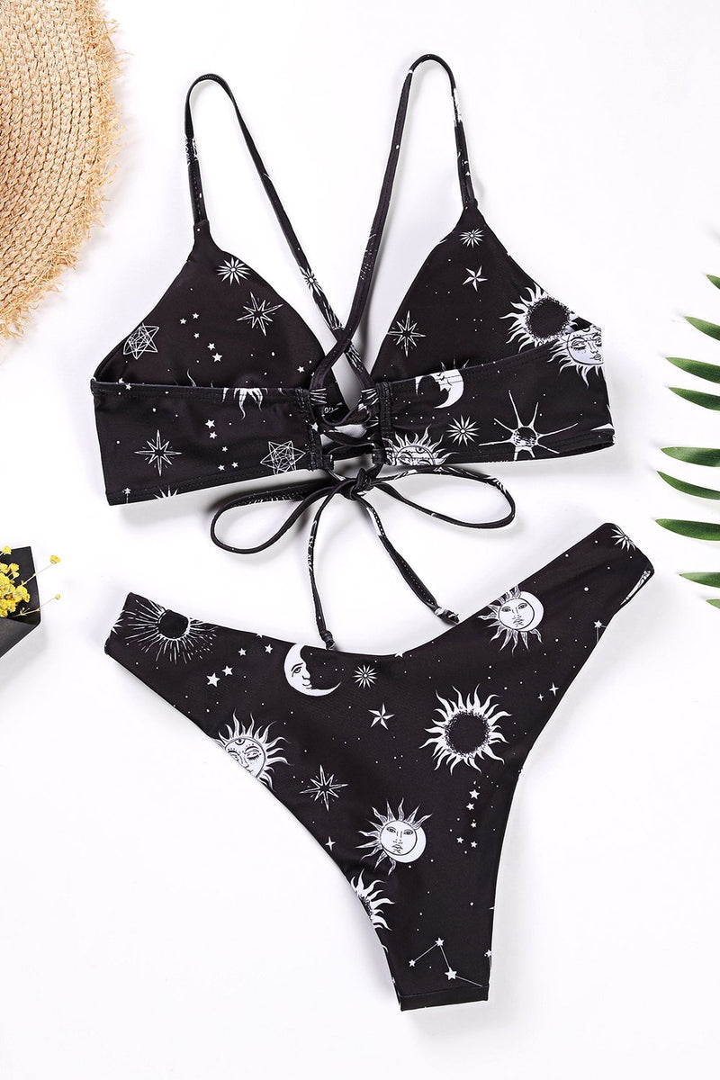 Cargar imagen en el visor de la galería, Bikini de verano estampado floral