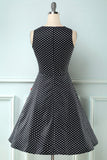 Polka Dots 1950s Swing Vestido