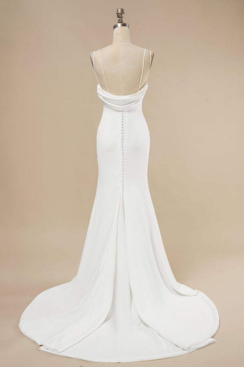 Cargar imagen en el visor de la galería, Sirena Boho Vestido de novia con volantes