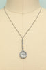 Cargar imagen en el visor de la galería, Vintage Water Droplets Necklace - ZAPAKA
